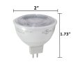 LED MR16 7.5W Daylight Dimmable 550LM Flood Light Bulb - 50w equal Supply