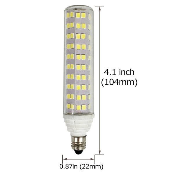 BulbAmerica 10w LED E11 Base 1300Lm 4000K Cool White Dimmable Bulb - 100w Equiv Sale