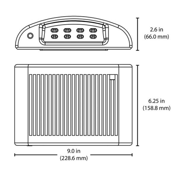 EOF Series Bronze Outdoor LED Full Cutoff Emergency Wall Pack w  Photocell 3000K Online Hot Sale