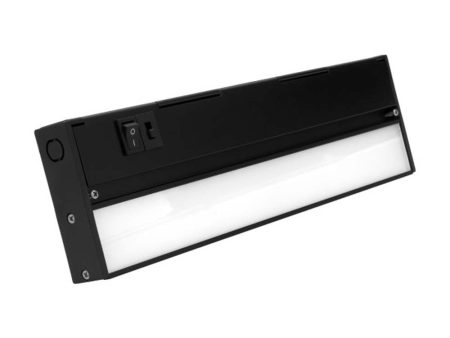 NUC-5 Series 12.5-inch Black Selectable LED Under Cabinet Light Online Sale