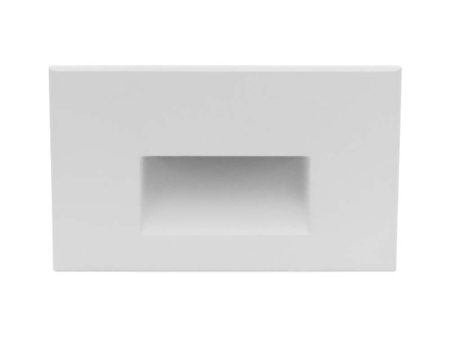 STW Series Horizontal Wet Location LED Step Light White Online now