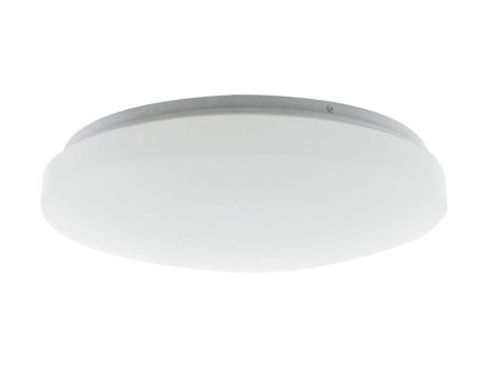 Nuvo 14-in LED Fixture Acrylic Flush Mounted CCT Selectable w  Microwave Sensor Online Hot Sale