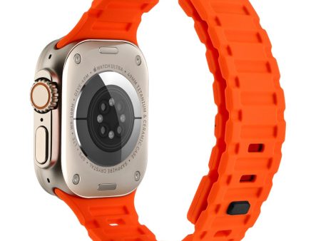 Silicone Band for Apple Watch - Orange on Sale