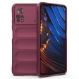 Soft gripformed cover for Xiaomi Poco X4 Pro 5G - Wine Red Online Hot Sale