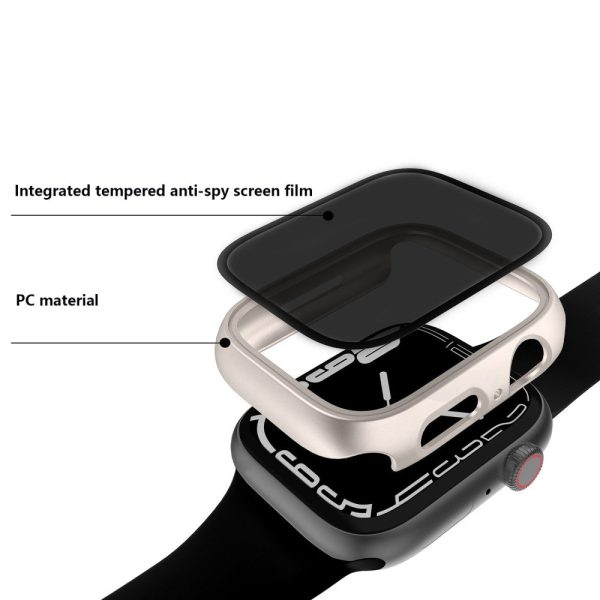 Apple Watch Series 9 45mm integrated cover with tempered glass - Starlight Online Hot Sale