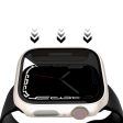 Apple Watch Series 9 41mm protective cover with tempered glass - Black Online now