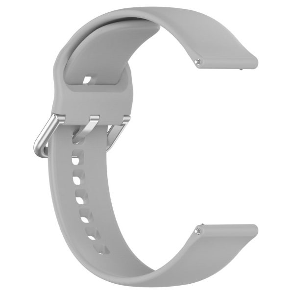 Xplora X6 Play Watch Band 20mm Silicone Sport Strap - Grey on Sale