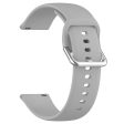 Xplora X6 Play Watch Band 20mm Silicone Sport Strap - Grey on Sale