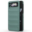 Soft gripformed Samsung Galaxy Z Flip3 5G cover - Green Discount