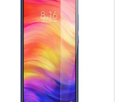 Xiaomi Redmi Note 7 arc edge tempePunainen glass näytönsuoja Supply