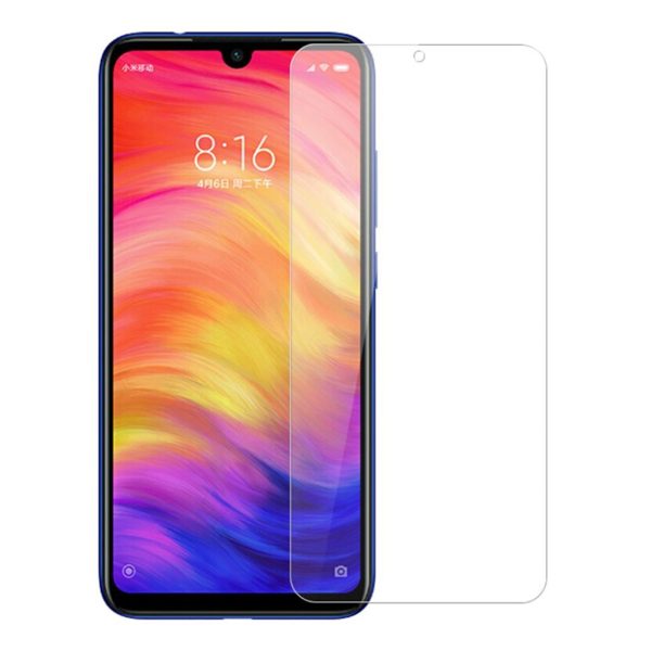 Xiaomi Redmi Note 7 arc edge tempePunainen glass näytönsuoja Supply