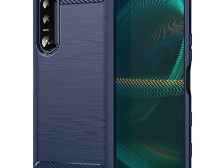 Carbon Flex case - Sony Xperia 5 III - Blue Discount