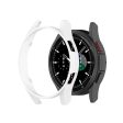 Samsung Galaxy Watch 4 Classic (46mm) half hollowed protective cover - White Online Sale