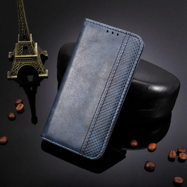 Bofink Vintage Ulefone Armor X10   X10 Pro leather case - Blue Supply