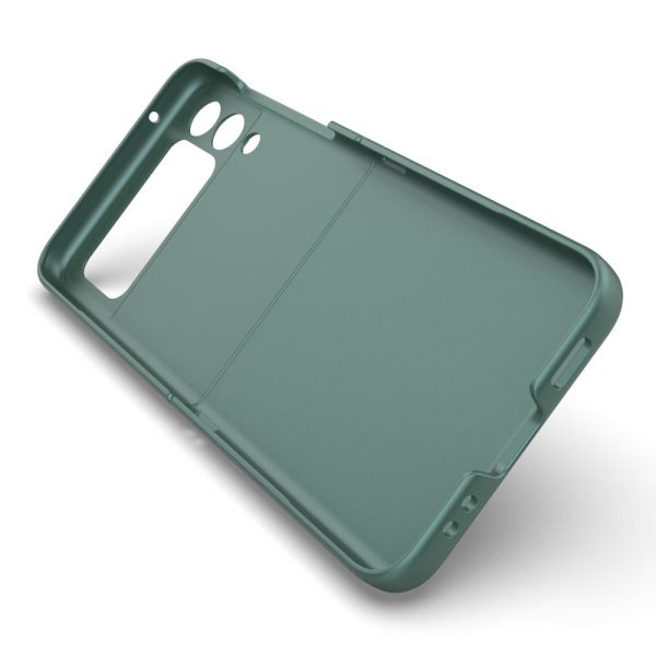 Soft gripformed Samsung Galaxy Z Flip3 5G cover - Green Discount