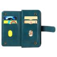 10-slot wallet case for Motorola Moto G200 5G   Edge S30 - Blackish Green Sale