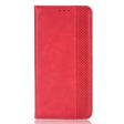 Bofink Vintage Motorola Moto G100 leather case - Red Online Sale