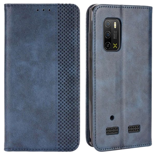 Bofink Vintage Ulefone Armor X10   X10 Pro leather case - Blue Supply