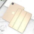 iPad Pro 11 (2022 2021 2020) Tri-fold Smart Wake Sleep Tablet Case - Gold Fashion