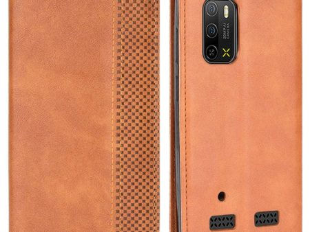 Bofink Vintage Ulefone Armor X10   X10 Pro leather case - Brown on Sale