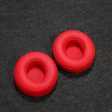 Beats Solo 2   3 leather foam ear pad cushion - Red Online