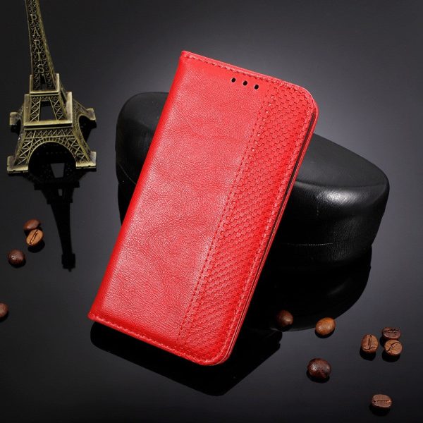 Bofink Vintage Google Pixel 7 leather case - Red Online Hot Sale