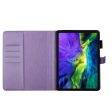 Purple Imprinted Plum Blossom Pattern Tablet Cover Versatile Leather Case with Stand for iPad Pro 11 (2018-2022) Online now