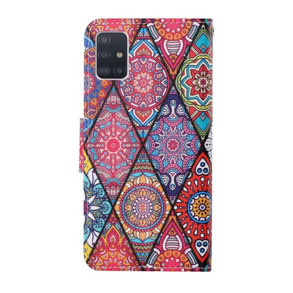 Wonderland Samsung Galaxy A71 flip case - Mandala Pattern Supply