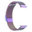 18mm Universal stainless steel watch strap with buckle - Purple Online now