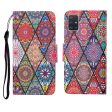 Wonderland Samsung Galaxy A71 flip case - Mandala Pattern Supply