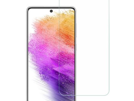 AMORUS arch edge tempered glass screen protector for Samsung Galaxy A73 Cheap