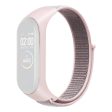 Xiaomi Mi Band 7   6   5 nylon watch strap - Light Pink For Discount