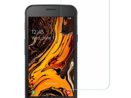 AMORUS arch edge tempered glass screen protector for Samsung Galaxy Xcover 4S   Xcover 4 Online now