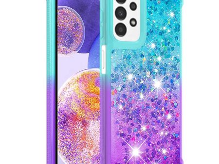 Princess Samsung Galaxy A23 cover - Sky Blue   Purple For Discount