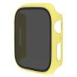 Apple Watch Series 9 41mm protective cover with tempered glass - Yellow Discount