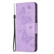 Butterfly Samsung Galaxy A33 5G flip case - Purple Fashion