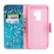 Samsung Galaxy S9 Plus pattern printing leather case - Wintersweet For Cheap