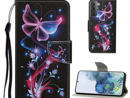 Wonderland Samsung Galaxy S21 flip case - Beautiful Butterfly Online