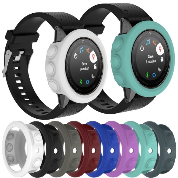 Garmin Fenix 5X   5X Plus silicone cover - Black Fashion