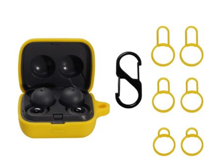 Sony LinkBuds silicone charging case with buckle - Yellow Online Sale