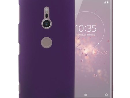 Sony Xperia XZ2 rubberized case - Purple Online