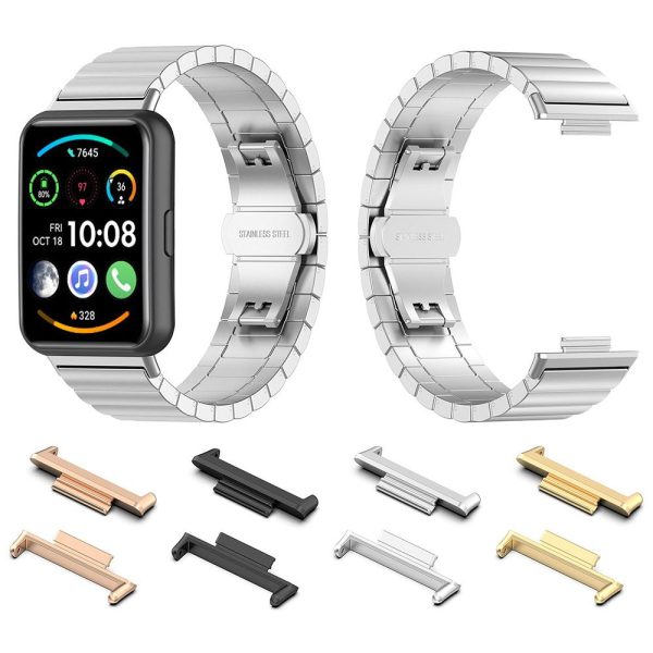 1 Pair Huawei Watch Fit 2 metal adapter - Silver Supply