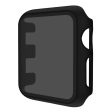 Apple Watch Series 9 41mm protective cover with tempered glass - Black Online now