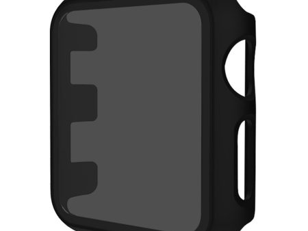 Apple Watch Series 9 41mm protective cover with tempered glass - Black Online now