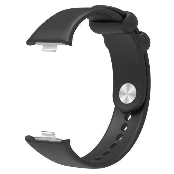 Xiaomi Smart Band 8 Pro   Redmi Watch 4 Watch Strap Silicone Replacement Wristband - Black on Sale