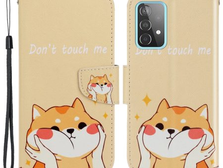 Wonderland Samsung Galaxy A53 5G flip case - Shiba Dog Online