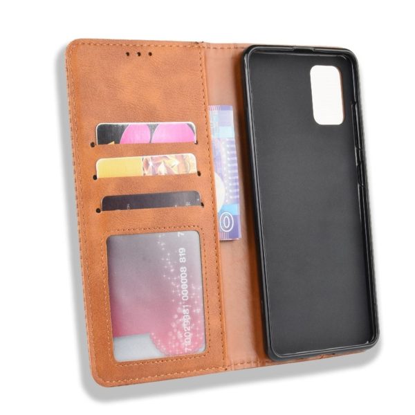 Bofink Vintage Samsung Galaxy S20 Plus leather case - Brown on Sale