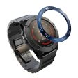 Garmin Fenix 5X   5X Plus stainless steel bezel - Blue   White For Sale