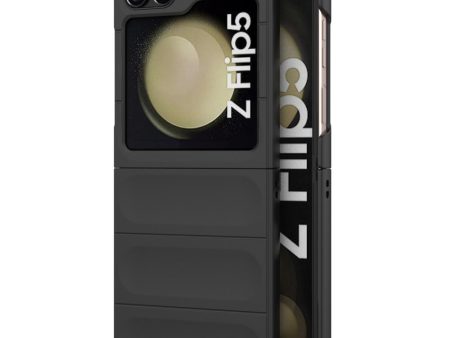 Soft gripformed Samsung Galaxy Z Flip5 cover - Black For Sale