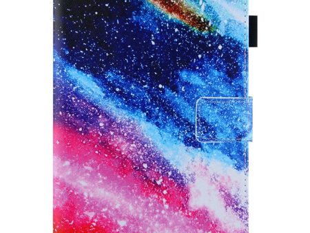 Amazon Kindle Paperwhite 5 (2021) cool pattern printing PU leather flip case - Colorful Nebula Fashion